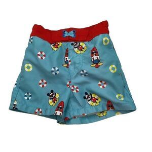 Disney Mickey Mouse Swim Trunks 2T Toddler Swim Trunks‎